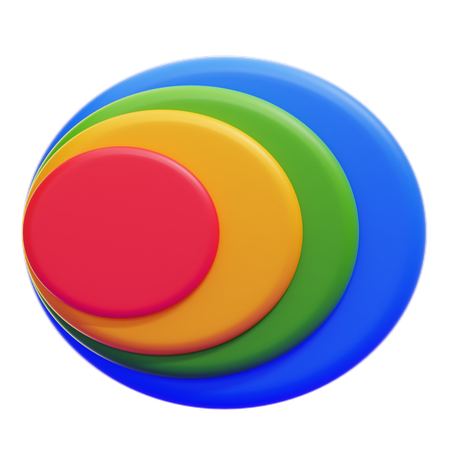 配布する  3D Icon