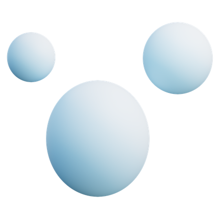 눈  3D Icon