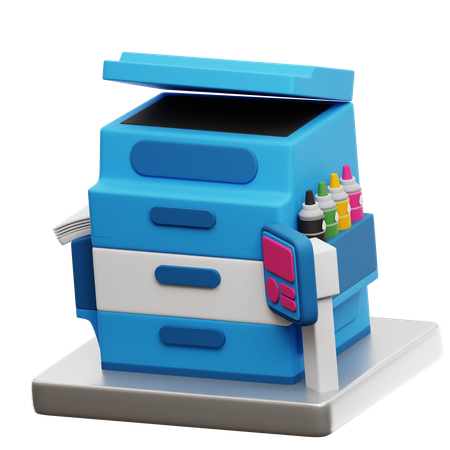 디지털 프린터  3D Icon
