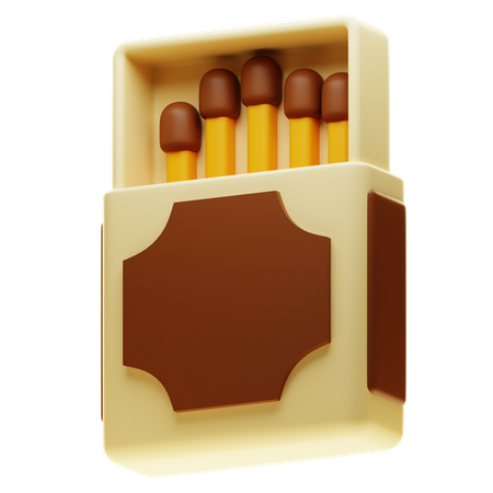 성냥갑  3D Icon