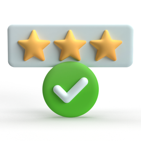評価する  3D Icon
