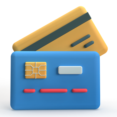 クレジットカード  3D Icon