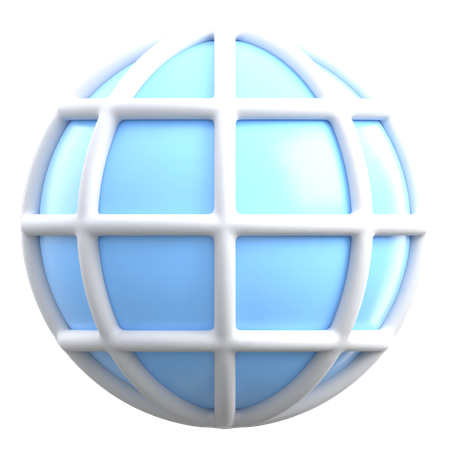 インターネット  3D Icon