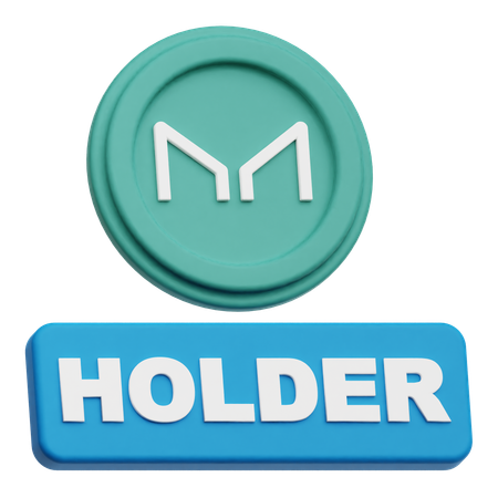 메이커 홀더  3D Icon