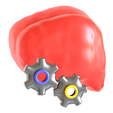 ブレーンストーミングプロセス  3D Icon