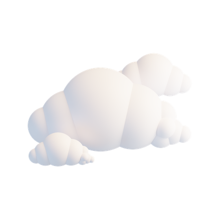 雲  3D Icon