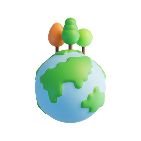 エコフォレスト  3D Icon