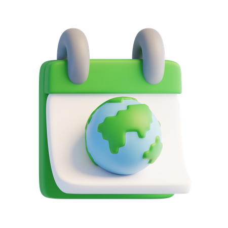 エコデー  3D Icon