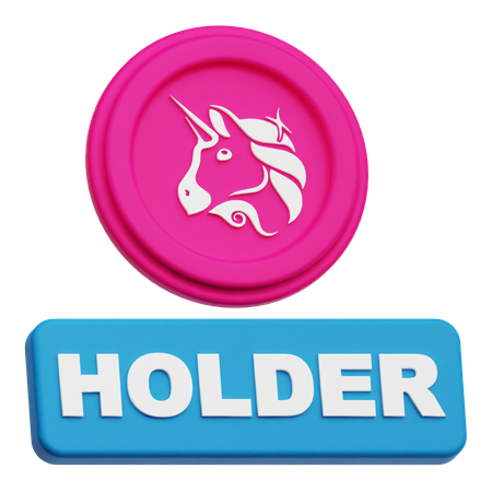 유니스왑 홀더  3D Icon