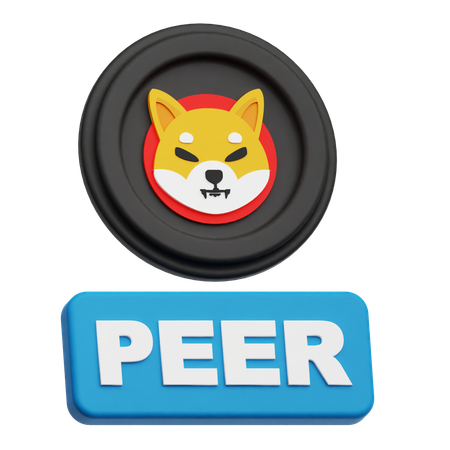 시바 이누 피어  3D Icon