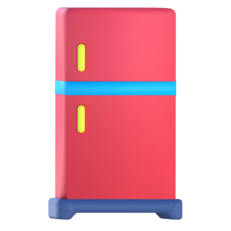 冷蔵庫  3D Icon