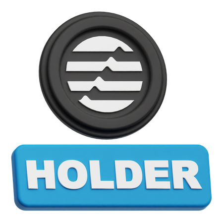 적합한 홀더  3D Icon