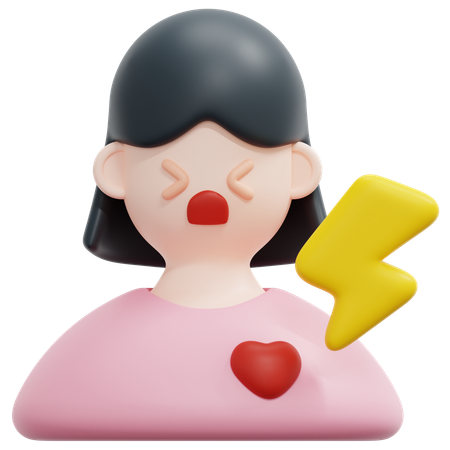 심장 질환  3D Icon