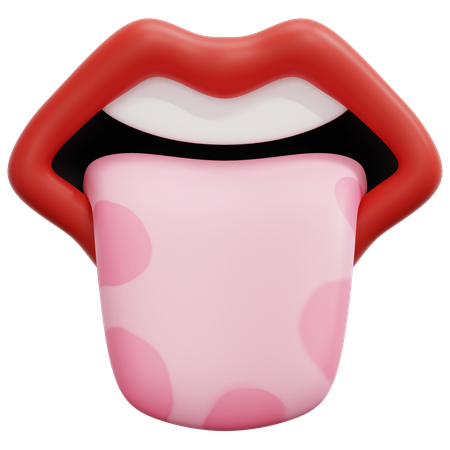 설염  3D Icon
