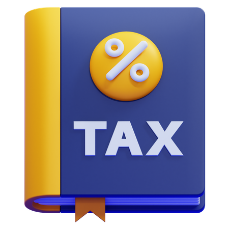 納税記録  3D Icon