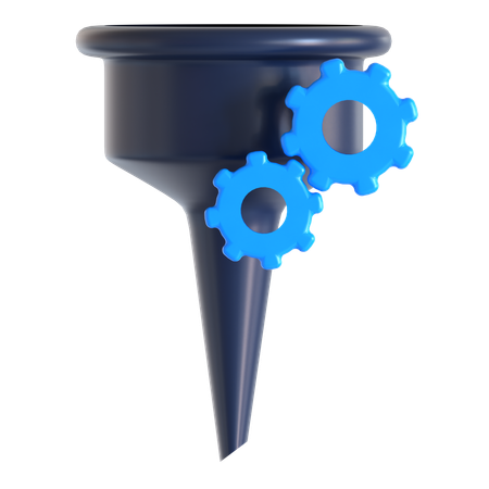 필터  3D Icon