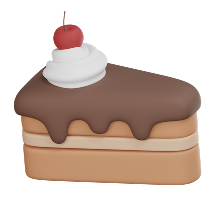 케이크  3D Icon