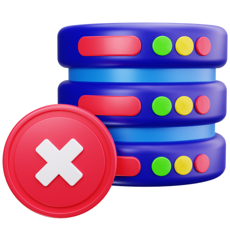 サーバーエラー  3D Icon