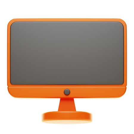モニター  3D Icon