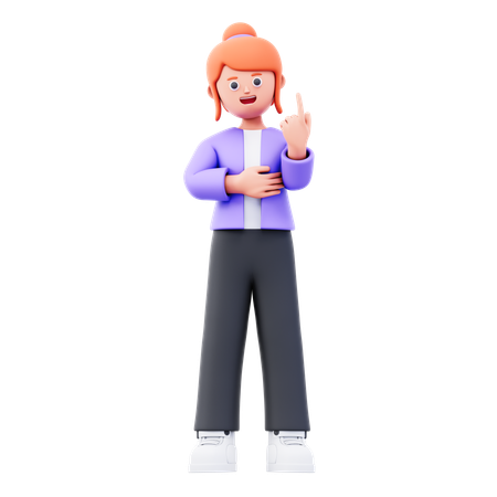 사업 아이디어를 얻는 사업가  3D Icon
