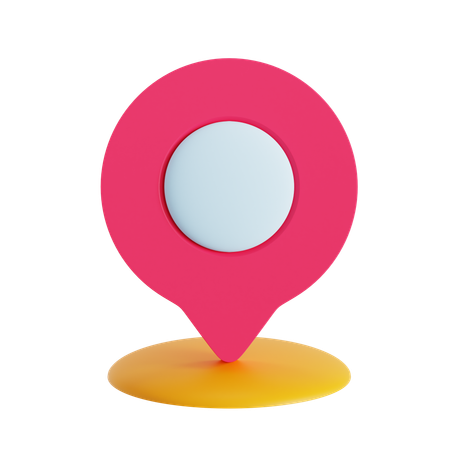 당신의 위치  3D Icon