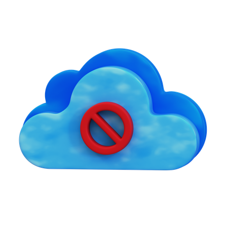 クラウドアクセスが拒否されました  3D Icon