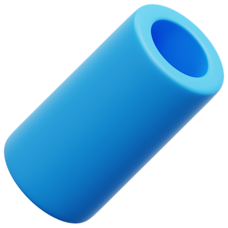 パイプ  3D Icon