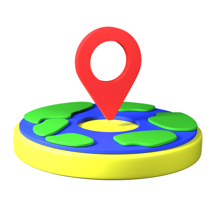 地図  3D Icon