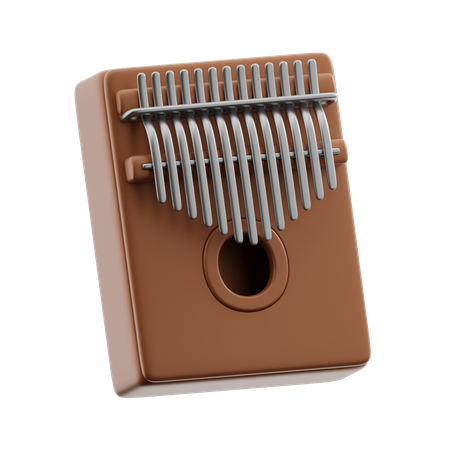 カリンバ  3D Icon