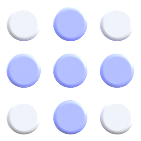 グリッド  3D Icon