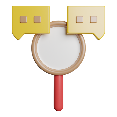 定性調査  3D Icon