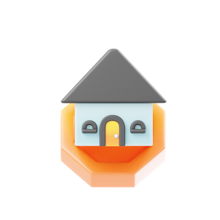 家  3D Icon
