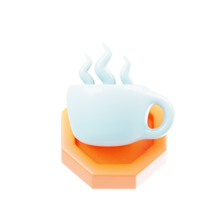 コーヒーカップ  3D Icon