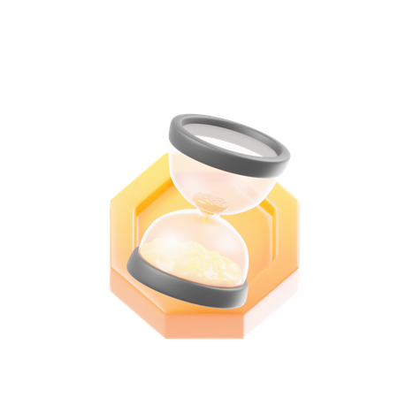 砂時計  3D Icon