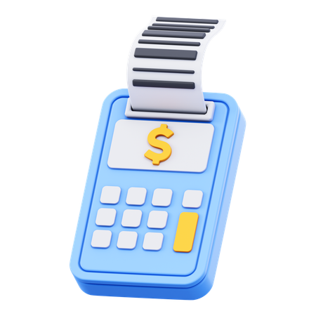 現金端末  3D Icon