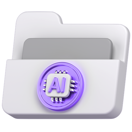 ファイルフォルダがあります。  3D Icon