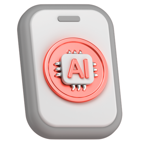 당신은 모바일을 가지고  3D Icon