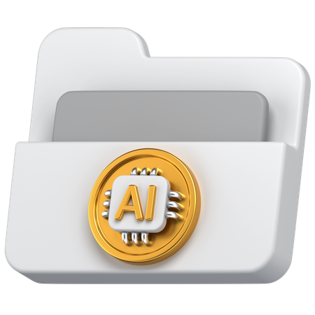 ファイルフォルダがあります。  3D Icon