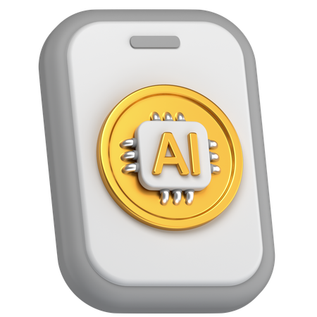 당신은 모바일을 가지고  3D Icon