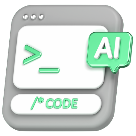 코드가 있다  3D Icon