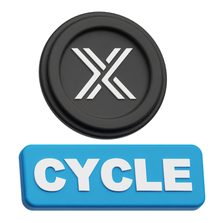 불변 순환  3D Icon