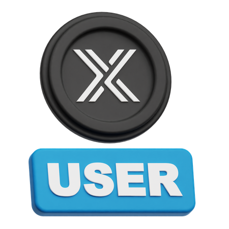 변경 불가능한 사용자  3D Icon