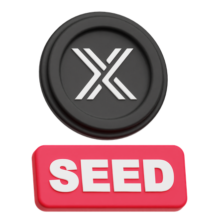 불변의 씨앗  3D Icon