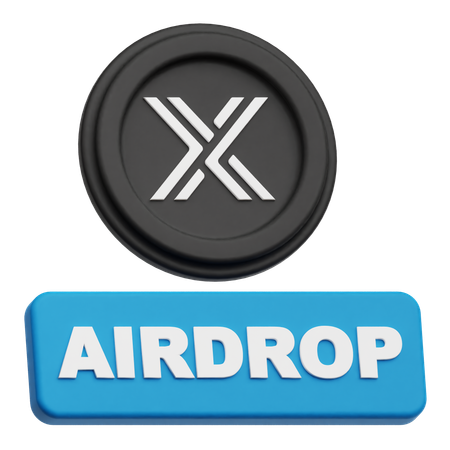 변경 불가능한 에어드랍  3D Icon