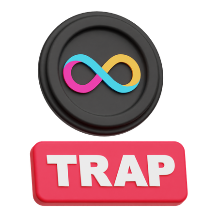 인터넷 컴퓨터 트랩  3D Icon