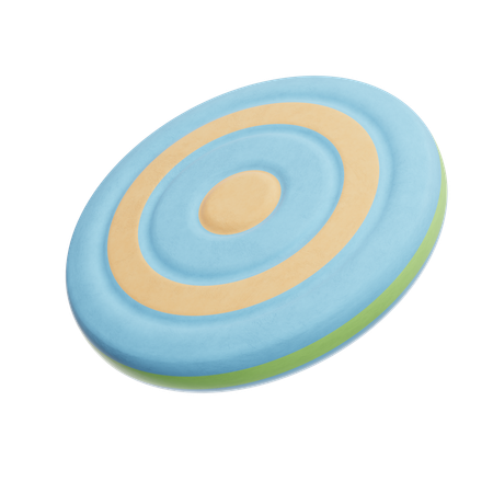 프리즈비 클레이  3D Icon