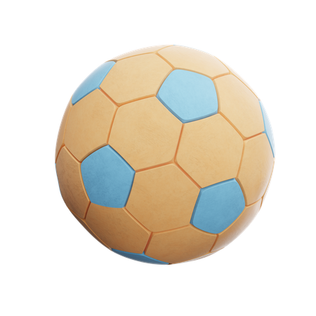 축구공 점토  3D Icon