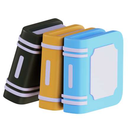 図書館  3D Icon