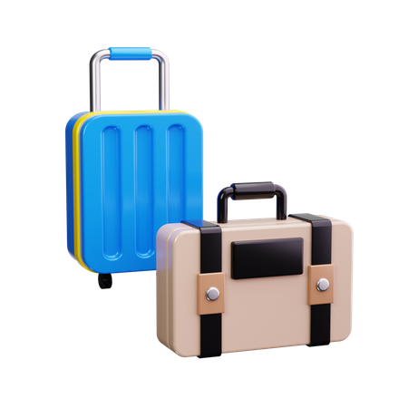 수화물  3D Icon