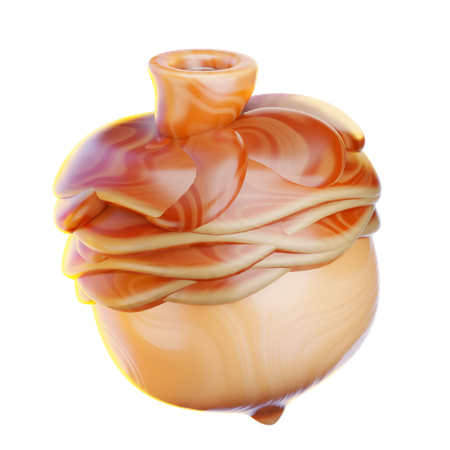 どんぐり  3D Icon